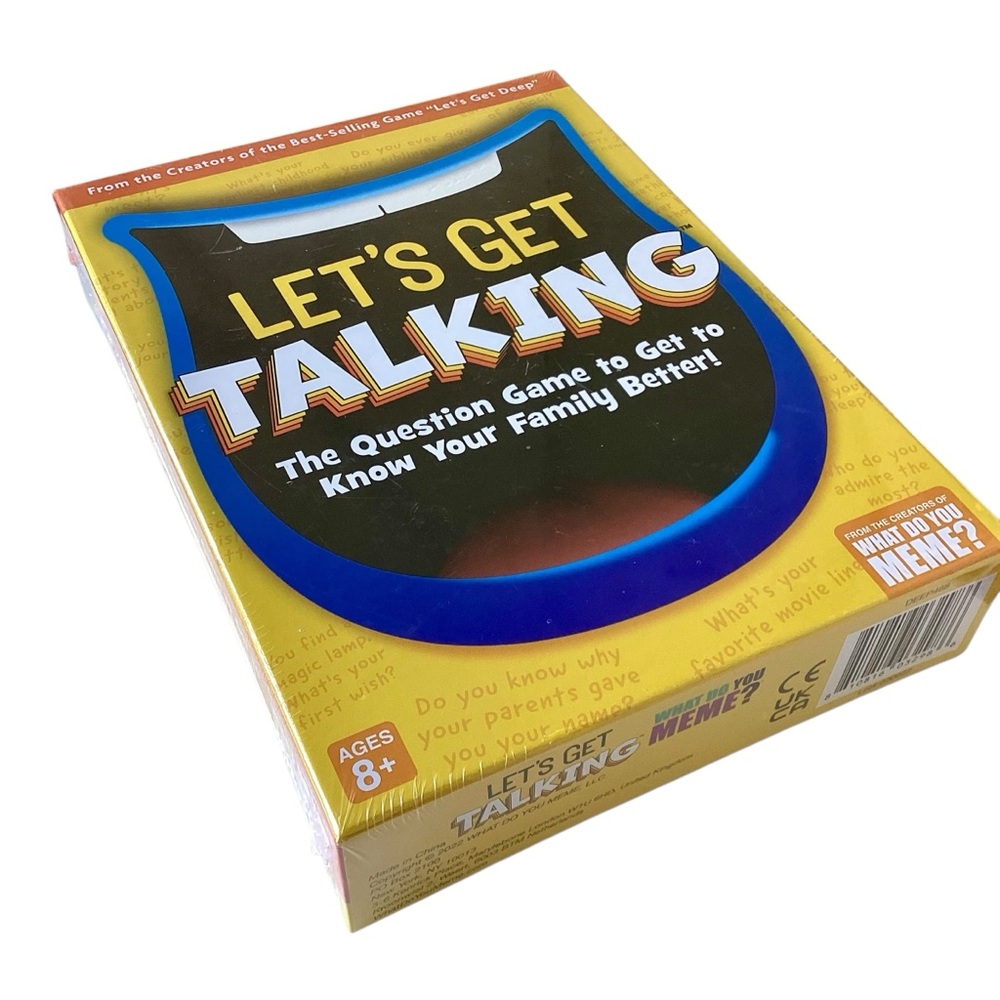 “Let's Get Talking” Family Game - 400 Cards
